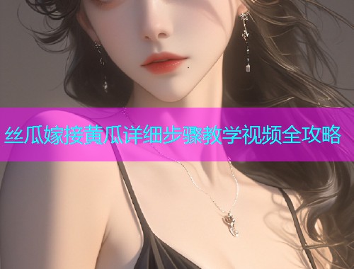 丝瓜嫁接黄瓜详细步骤教学视频全攻略
