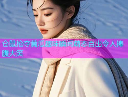 仓鼠抢夺黄瓜趣味瞬间萌态百出令人捧腹大笑