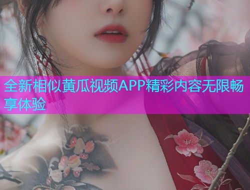 全新相似黄瓜视频APP精彩内容无限畅享体验