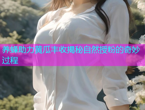 养蜂助力黄瓜丰收揭秘自然授粉的奇妙过程